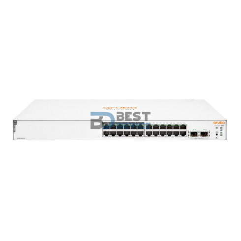 SWITCH HPE ARUBA 1830 24G 12P C4 POE 2SFP 195W JL813A