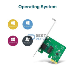 ADAPTADOR DE RED TP-LINK NE PCIe G-LAN TG-3468 10/100/1000