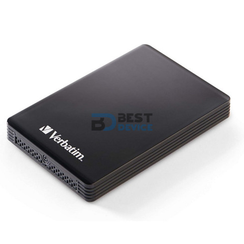 SSD EXTERNO VERBATIM 128GB VX460 70381 USB 3.1 NEGRO