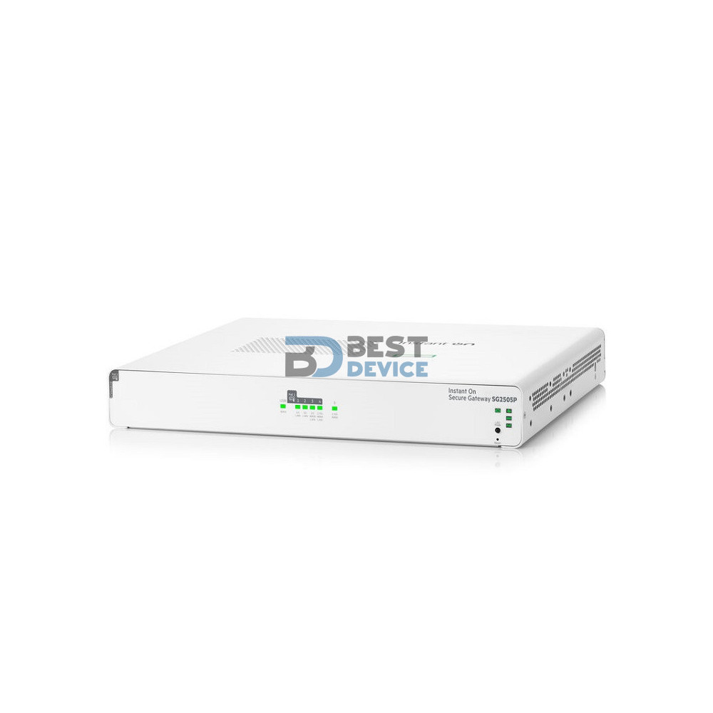 HPE ARUBA NETWORKING ION SECURE GATEWAY SG2505P 5P 2.5G 64W (S0G34A)