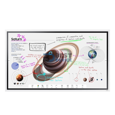 PANTALLA INTERACTIVA SAMSUNG 65" FLIP PRO LH65WMBWBGCXZA