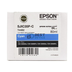 TINTA EPSON SJIC35P C13T44B220 CYAN (C6000)