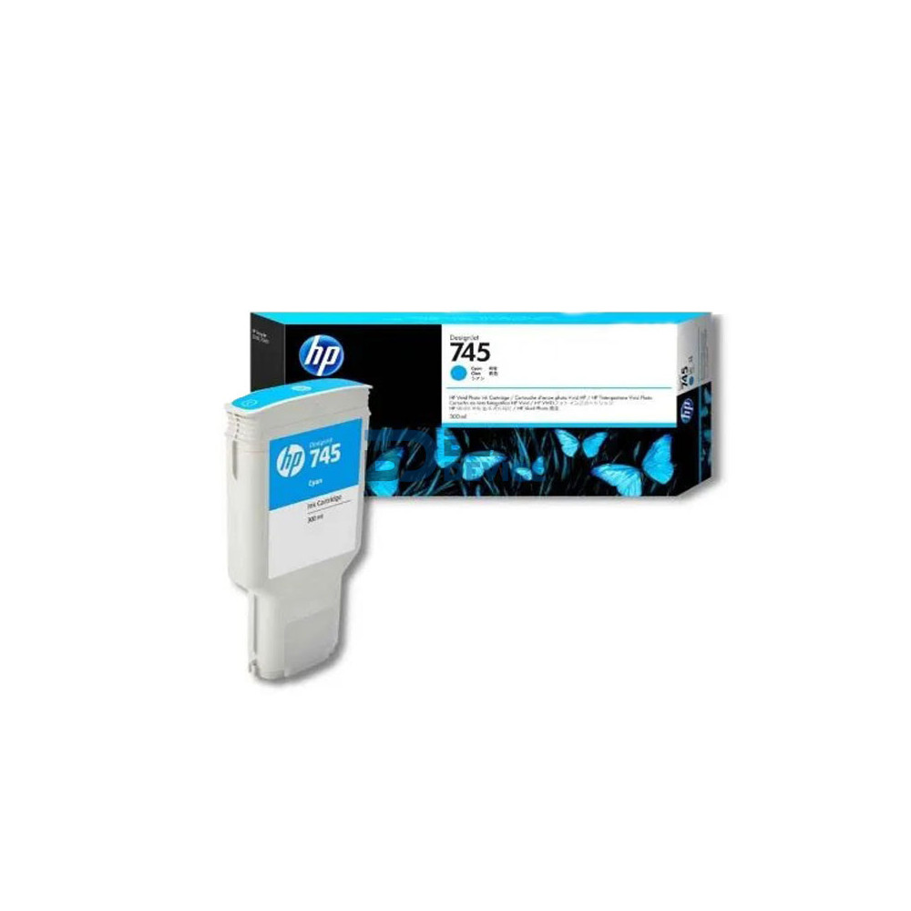 TINTA HP 745 F9K03A CYAN 300 ML