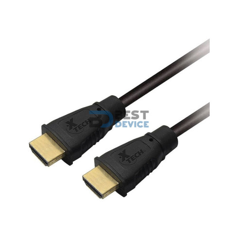 CABLE XTECH HDMI(M)-HDMI(M) 4.57M XTC-338 4K NEGRO