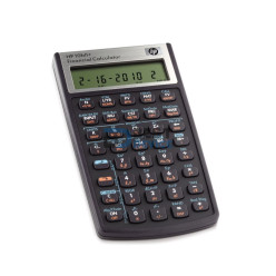 CALCULADORA FINANCIERA HP 10BII+ 1 LINEA FORM VERTICAL NEGRO
