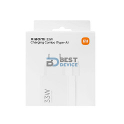 CARGADOR XIAOMI PARA PARED BHR9956EU 33W USB-A EUR/BIVOLT/CON CABLE