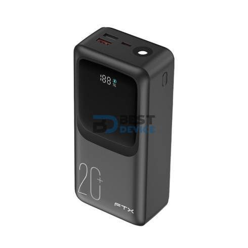 CARGADOR PORTATIL FTX PB-20LCD-BK 20000MAH/22.5W