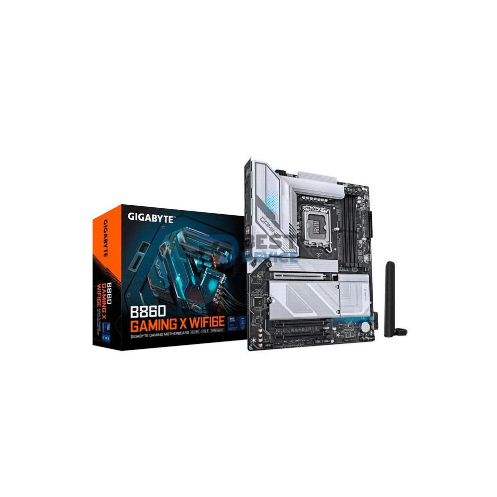 PLACA MADRE GIGABYTE 1851 B860 GAMING X WIFI6E DDR5 S/R/HDMI/DP/3M2/USB4/ATX