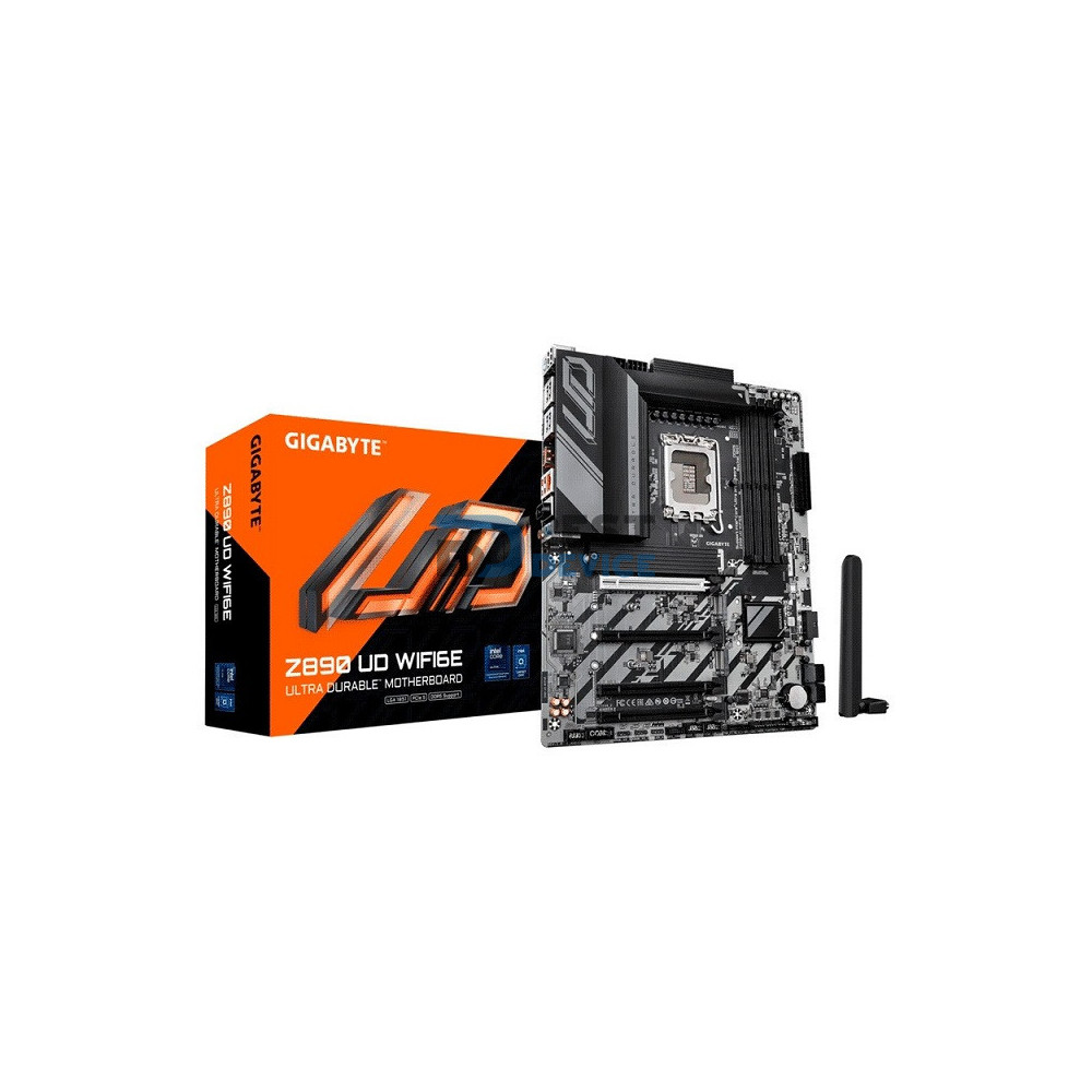 PLACA MADRE GIGABYTE 1851 Z890 UD WIFI6E DDR5 S/R/DP/3M2/USB4/ATX