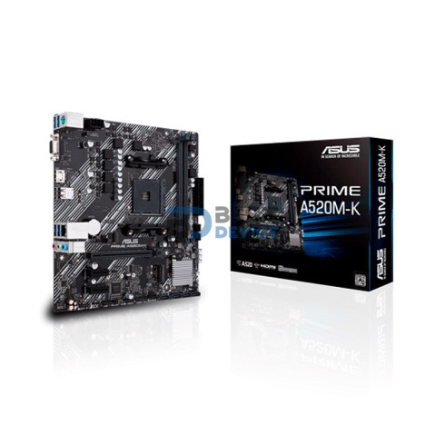 PLACA MADRE ASUS AM4 A520M-K PRIME V/S/R/HDMI/M2/DDR4/MATX