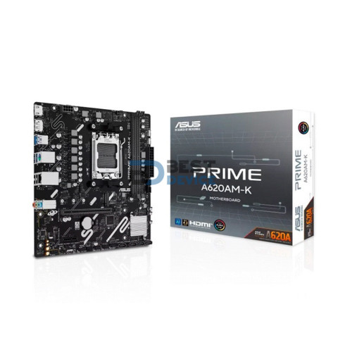 PLACA MADRE ASUS PRIME A620AM-K AM5 DDR5/S/R/HDMI/M2/MATX