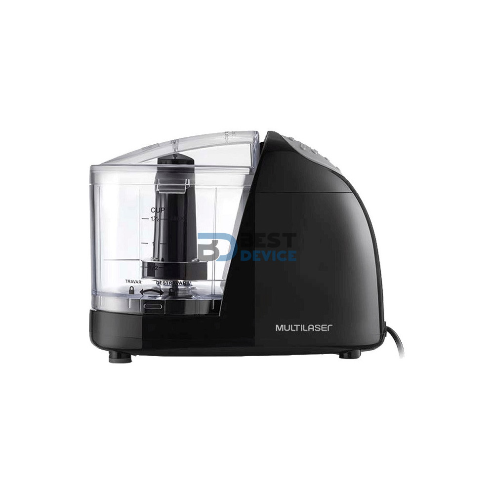 MINI PROCESADOR MULTI 100W 220V LAMINA INOXIDABLE NEGRO CE077