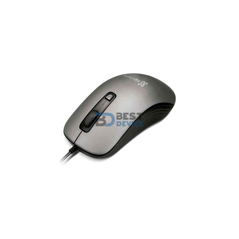 MOUSE KLIP XTREME USB KMO-111 SHADOW 1600DPI/GRIS