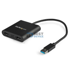 CABLE ADAPTADOR USB 3.0 A 2 HDMI