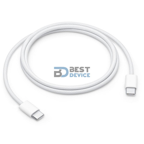 CABLE DE CARGA APPLE USB-C A USB-C MQKJ3AM/A 60W 1M