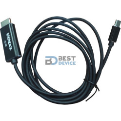 CABLE SATE AL-80 USB-C A HDMI 2 MTS