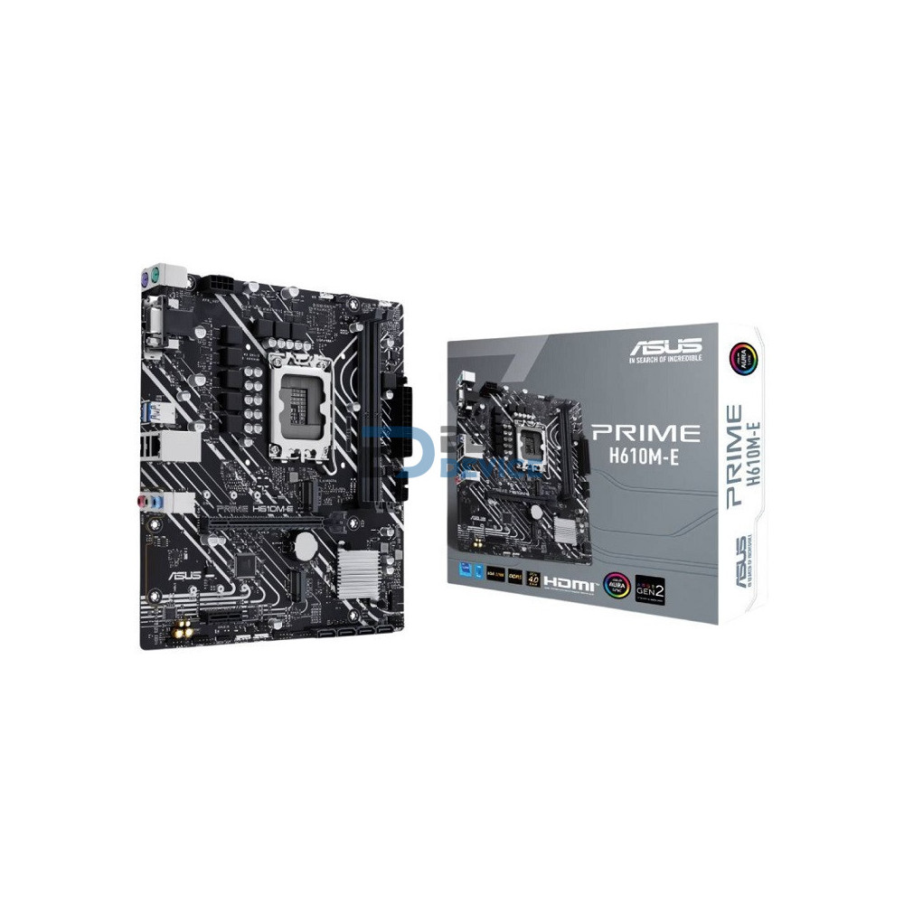 PLACA MADRE ASUS 1700 H610M-E DDR5 PRIME V/S/R/HDMI/DP/2M2/USB3.2/MATX
