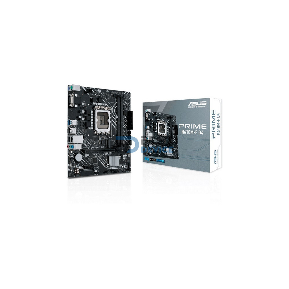 PLACA MADRE ASUS 1700 H610M-F D4 PRIME V/S/R/M2/USB3.2/MATX