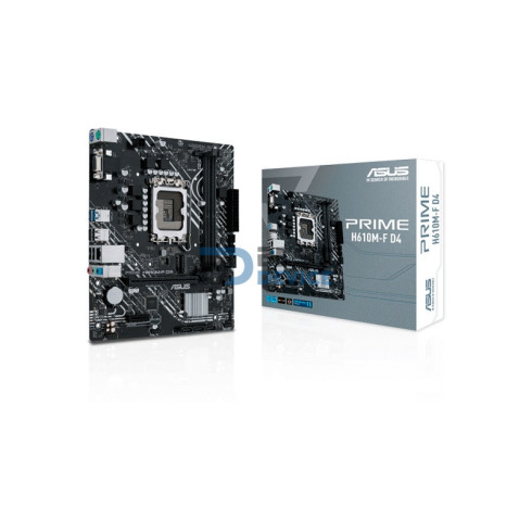 PLACA MADRE ASUS 1700 H610M-F D4 PRIME V/S/R/M2/USB3.2/MATX