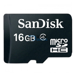 MEMORIA MICRO SD SANDISK 16GB 80MBS CLAS10