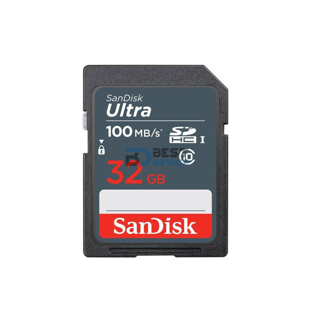 MEMORIA SD SANDISK 32GB ULTRA 100MB/S