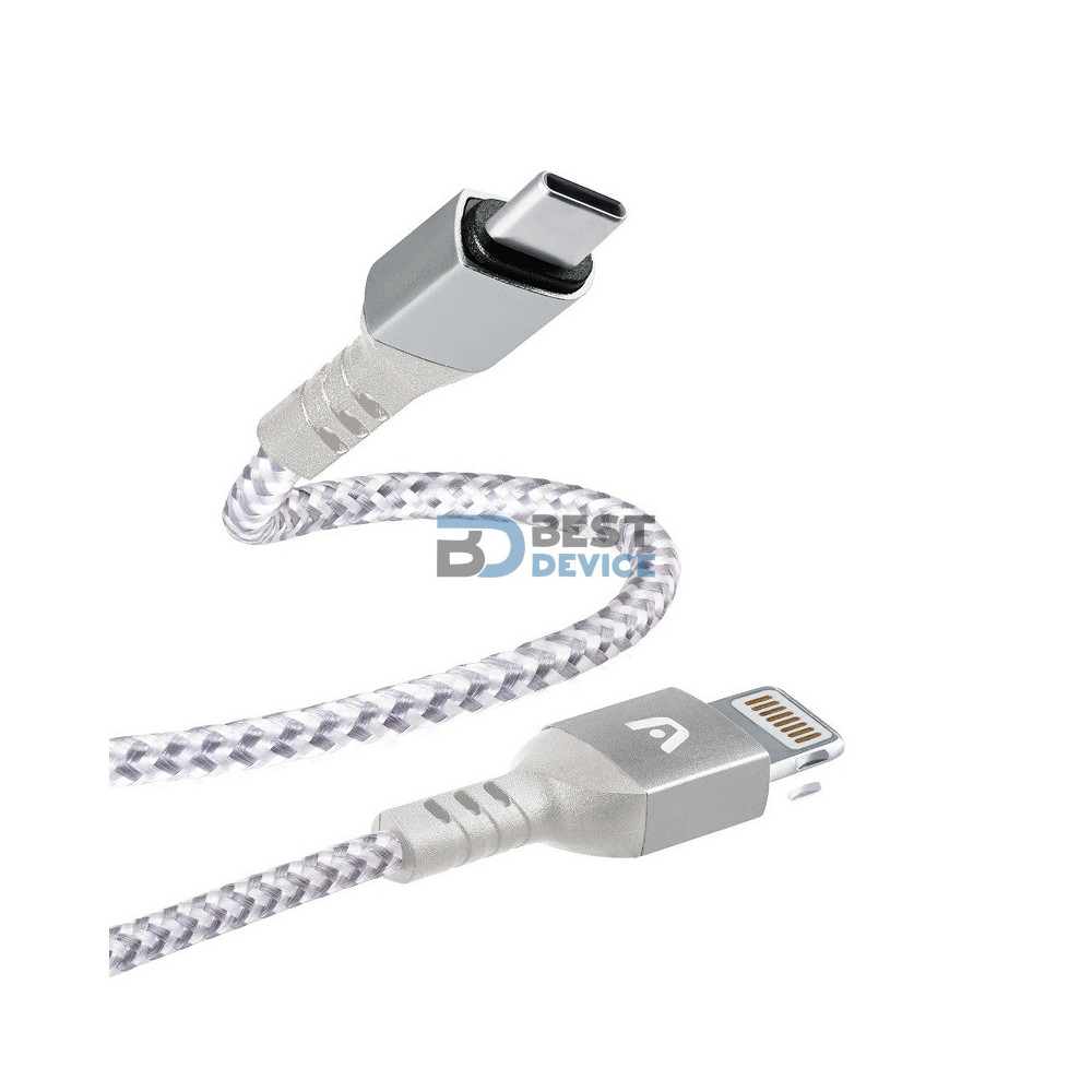 CABLE ARGOMTECH ARG-CB-0024WT LIGHTNING TYPE C 18W 1.8M