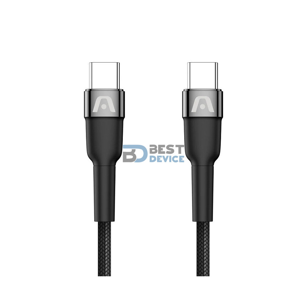 CABLE ARGOMTECH ARG-CB-0047BK TYPE C A TYPE C 65W 1.8M