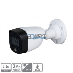 CÁMARA DAHUA HAC-HFW1209CP-LED BULLET 2MP LITE 2.8MM 12
