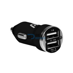 CARGADOR PARA AUTO ARGOMTECH ARG-AC-0102BK USB