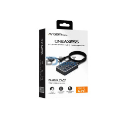 HUB ARGOMTECH ARG-UB-0190 4 PUERTOS 5GBPS TIPO C/USBA