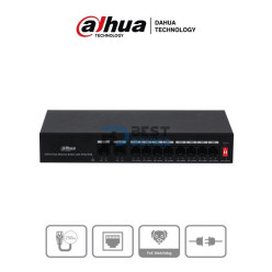 SWITCH DAHUA PFS3010 8 PTOS PoE