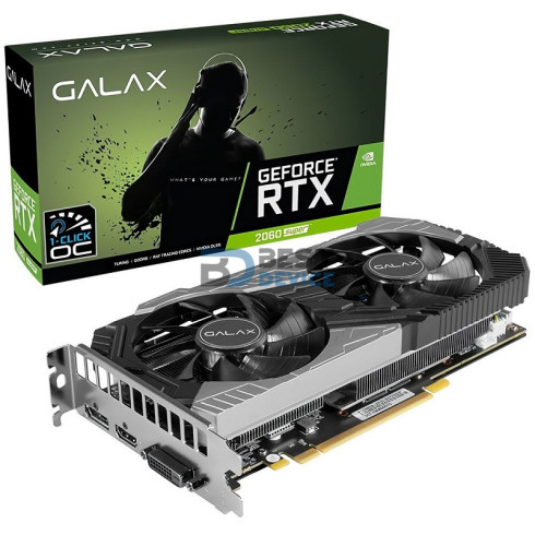 TARJETA GRÁFICA GALAX RTX2060 SUPER PCI-E 8GB/GDDR6/256BIT/DP/