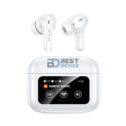 AURICULAR FTX E56L-WH BT/MIC/ANC/TOUCH/IPX6/BLANCO C/PANTALLA LED