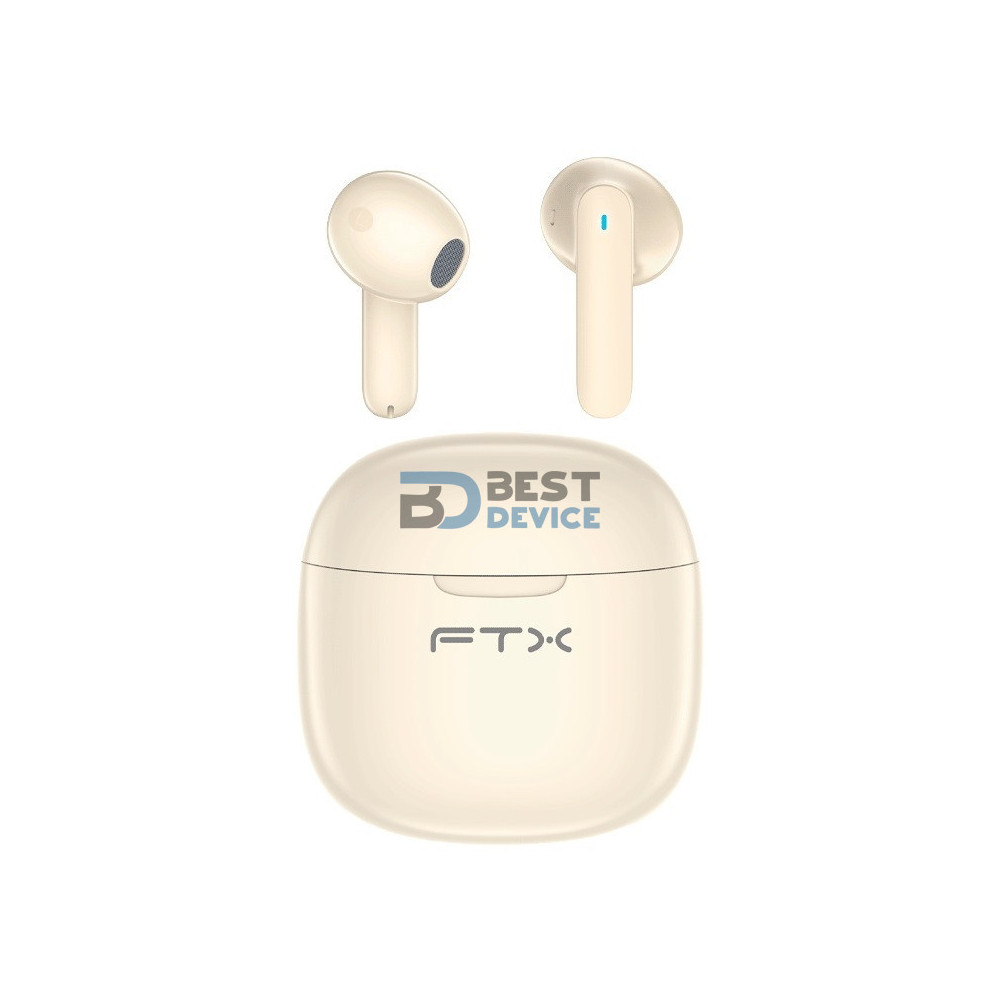 AURICULAR FTX E68-BG BT/MIC/ENC/TOUCH/IPX6/BEIGE 124597