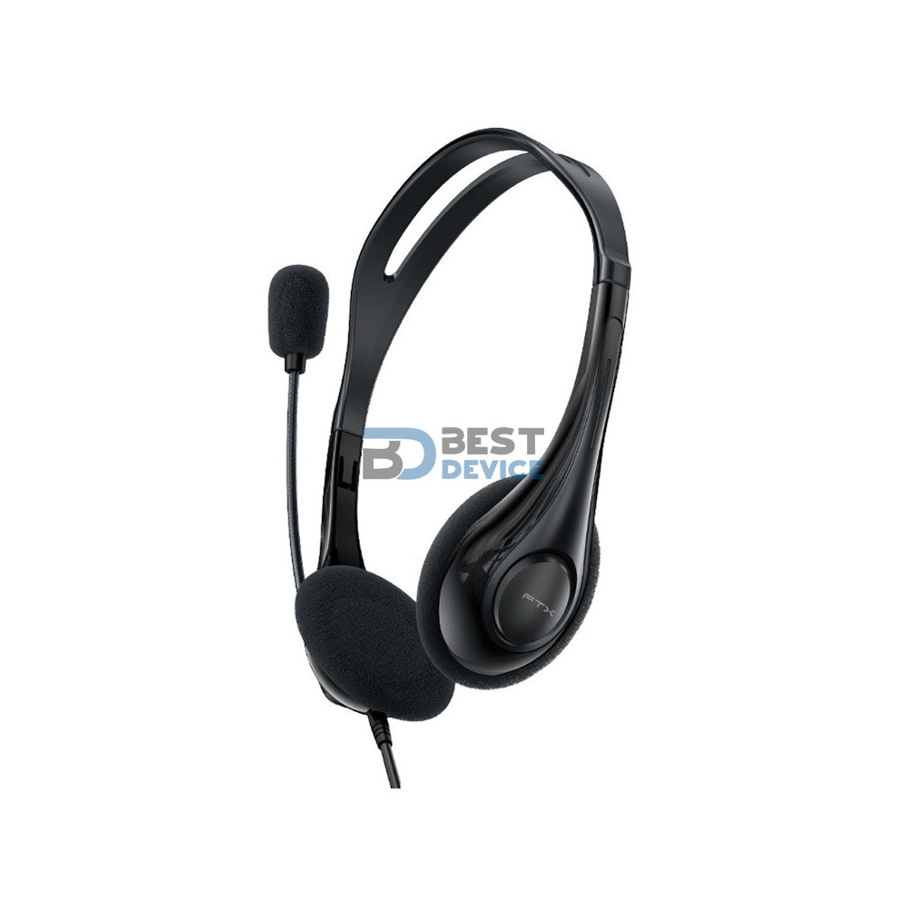 AURICULAR FTX H56-BK USB/MIC/NEGRO 124771