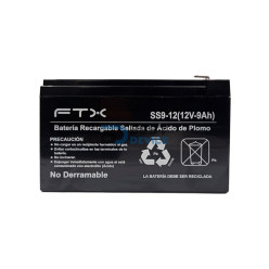 UPS FTX BATERIA RECARGABLE 12V 9A SS9-12