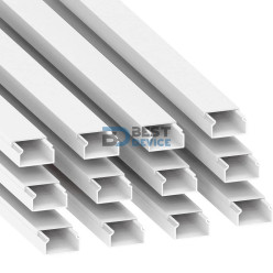 CANALETA PLASTICA CON ADHESIVO 20X10