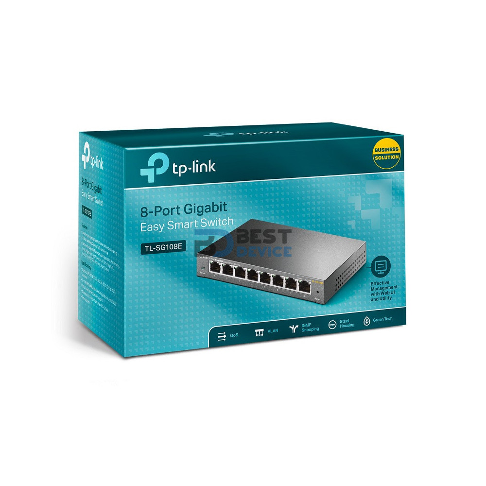 SWITCH TP-LINK 8P G-LAN TL-SG108E