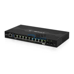 SWITCH UBIQUITI ER-12-BR 10PORT+2SFP POE IN/OUT
