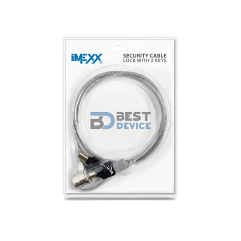 CABLE SEGURIDAD P/NOTEBOOK IMEXX (25419)