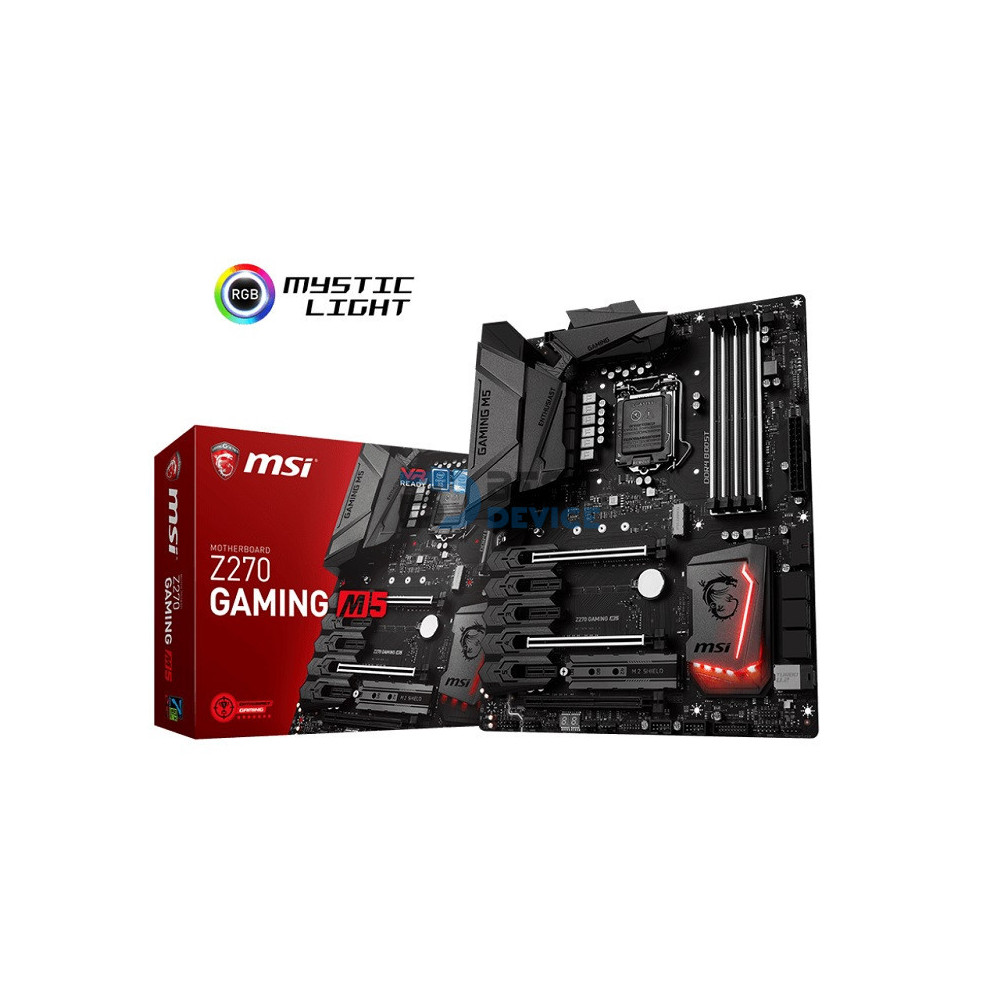 PLACA MADRE MSI LGA 1151 Z270 GAMING M5 VGA/DVI/HDMI