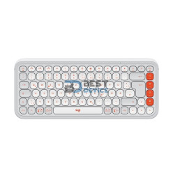 TECLADO LOGITECH 920-013055 POP ICON COMBO WIR BLANCO
