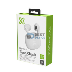 AURICULAR KLIP XTREME KTE-007WH EARPHONE TUNEXBUDS BT BLANCO