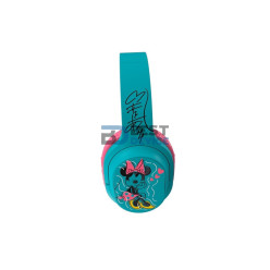 AURICULAR XTECH HEADSET XTH-D660MM MINNIE MOUSE KIDS/BT/MIC/TURQ