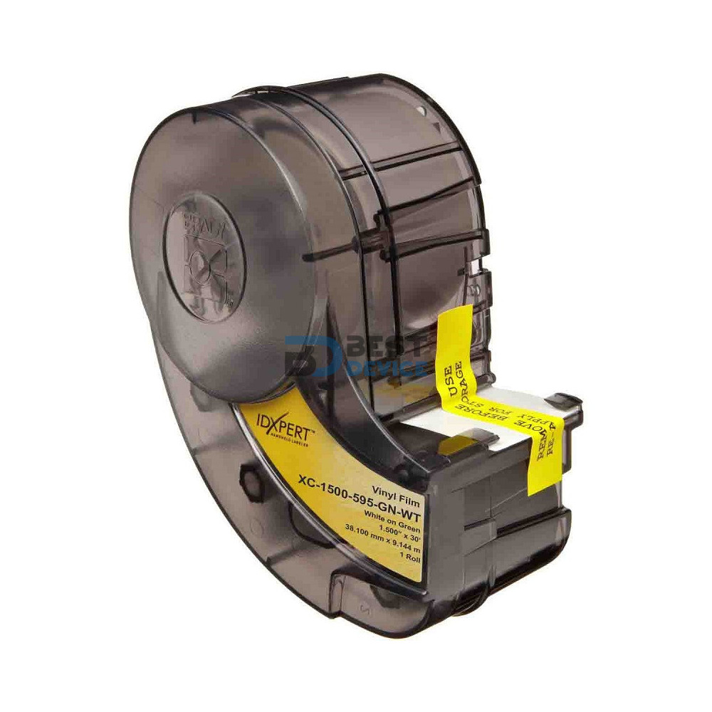 BRADY CARTUCHO ID XPERT(142329)XC-1500-580-GN-WT VER VIN IN OUT 38MM X 9.1