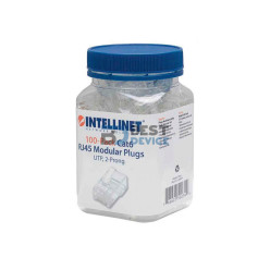 CONECTOR RJ45 CAT6 INTELLINET 502344 POTE DE 100 UNIDADES