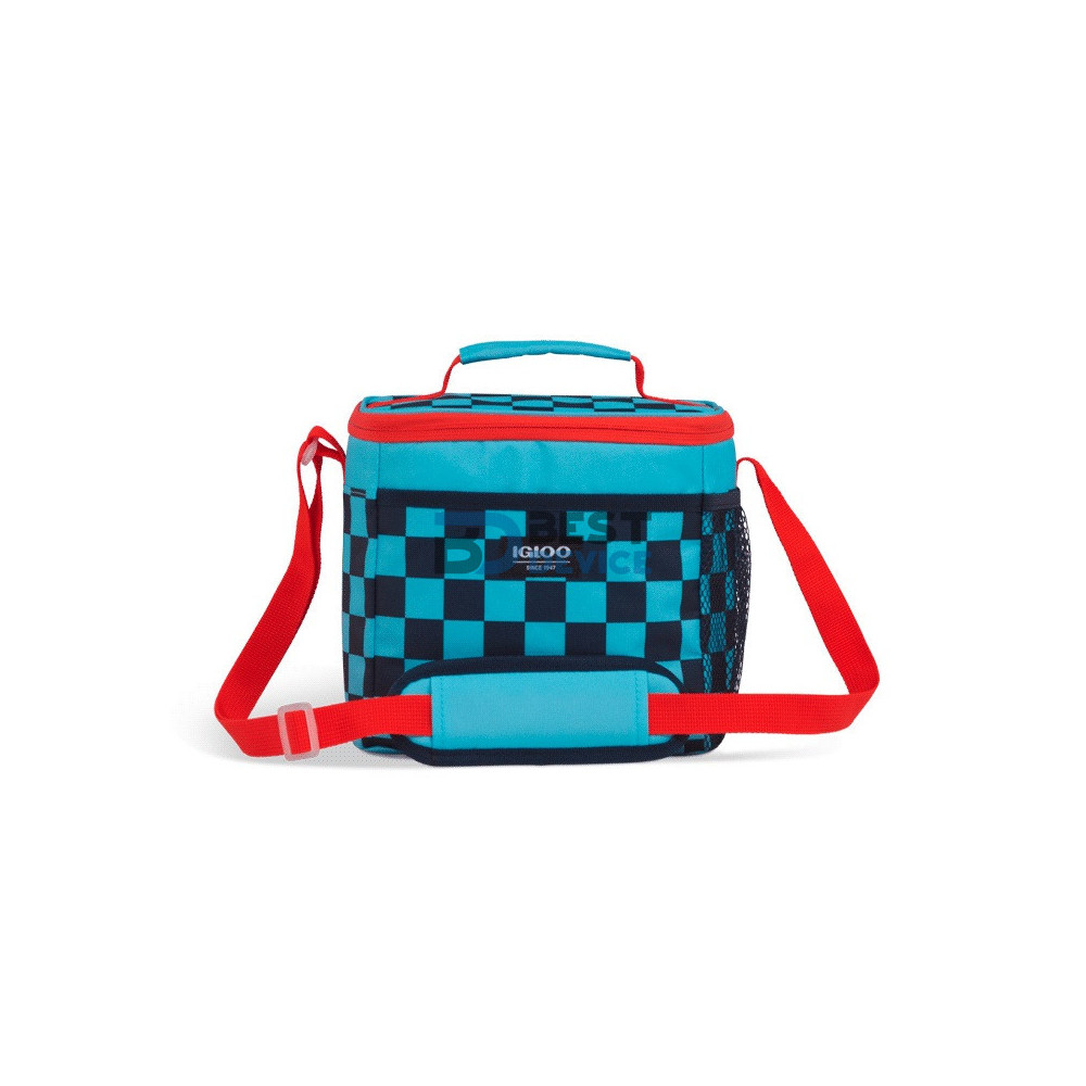 BOLSA TÉRMICA IGLOO 9 LATAS KIDS SQUARE LUNCH AZUL 64302