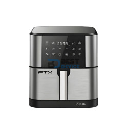 FREIDORA SIN ACEITE FTX AF2-08V1 ELITE 8L 1800W/220V/NEGRO/DIGITAL/ACERO INOXIDABLE