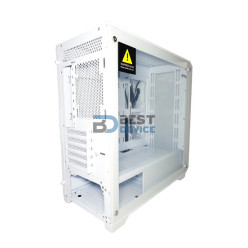 GABINETE GAMER FTX FTX-702WH ATX/MATX/MITX BLANCO 121077
