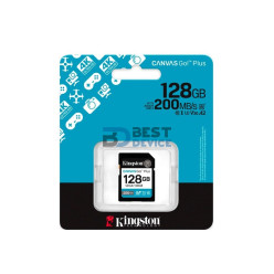 MEMORIA SD KINGSTON 128GB SDG4/128GB CANVAS GO PLUS CLASS 10